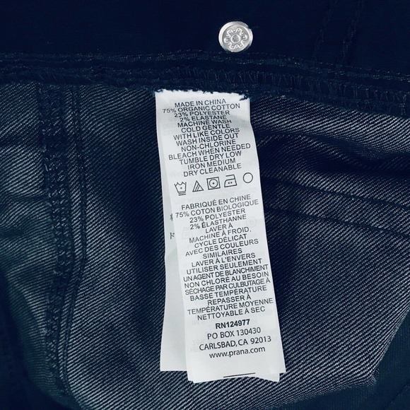 Prana 2/26 Blue Jeans High Rise Fitted - Picture 3 of 5